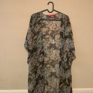 Sheer Thin Long Cardigan Accessory